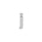 8mm Silver Rhodium Plated Lowercase J - Alphabet Initial Beads
