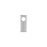 7mm Silver Rhodium Plated Lowercase L - Alphabet Initial Beads