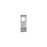 7mm Silver Rhodium Plated Lowercase Q - Alphabet Initial Beads