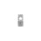 6mm Silver Rhodium Plated Lowercase X - Alphabet Initial Beads