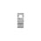 6mm Silver Rhodium Plated Hashtag Beads