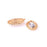30mm Marquise Shape Pendant with Large Crystal Feature from the Glam Collection - Gold Plated (1 Pair)