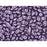 Matubo SuperDuo 2 x 5mm ColorTrends Saturated Metallic Crocus Petal 2-Hole Seed Bead 2.5-Inch Tube