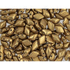 Czech Glass GemDuo, 2-Hole Diamond Shaped Beads 8x5mm, Saturated Metallic Ceylon Yellow (2.5