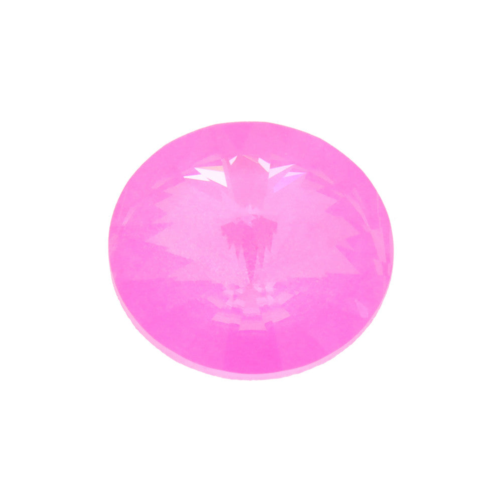 PRESTIGE Crystal, #1122 Rivoli 12mm, Crystal Electric Pink Ignite (1 Piece)