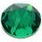 PRESTIGE Crystal, #2088 Round Flatback Rhinestone SS12, Majestic Green (1 Piece)