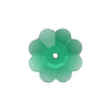Swarovski Crystal, #3700 Swarovski Margarita Flower Bead 12mm, Majestic Green (1 Piece)