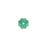 PRESTIGE Crystal, #3700 Margarita Flower Bead 6mm, Majestic Green (1 Piece)