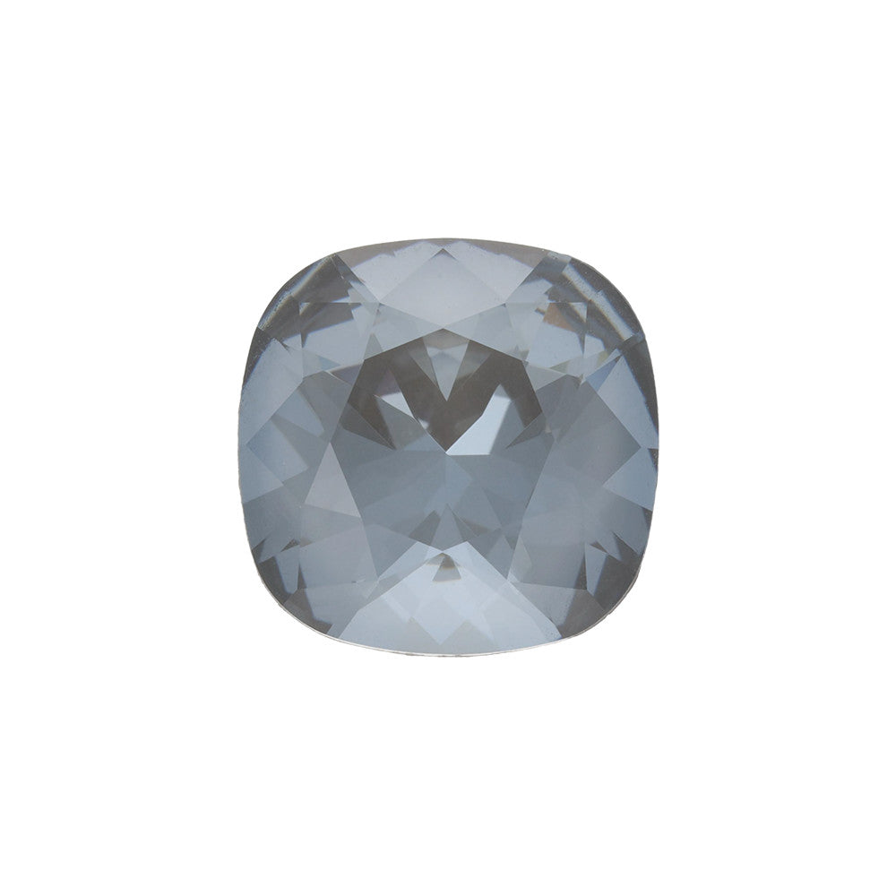 PRESTIGE Crystal, #4470 Cushion Fancy Stone 10mm, Crystal Dark Grey Ignite