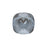 PRESTIGE Crystal, #4470 Cushion Fancy Stone 10mm, Crystal Dark Grey Ignite
