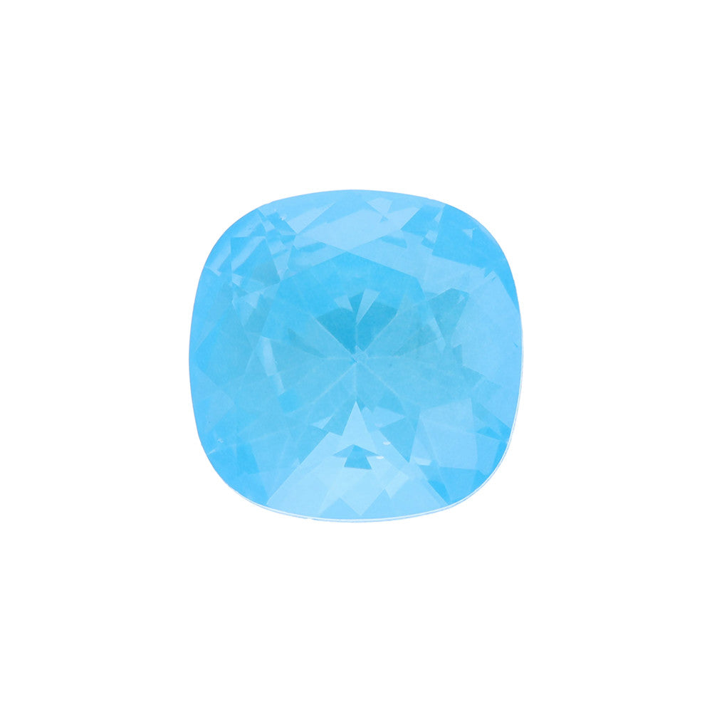 PRESTIGE Crystal, #4470 Cushion Fancy Stone 10mm, Crystal Electric Blue Ignite