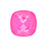 PRESTIGE Crystal, #4470 Cushion Fancy Stone 12mm, Crystal Electric Pink Ignite