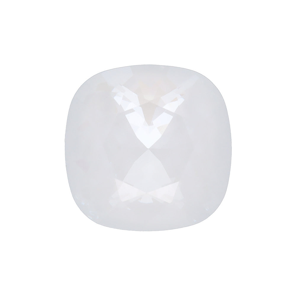 PRESTIGE Crystal, #4470 Cushion Fancy Stone 12mm, Crystal Electric White Ignite