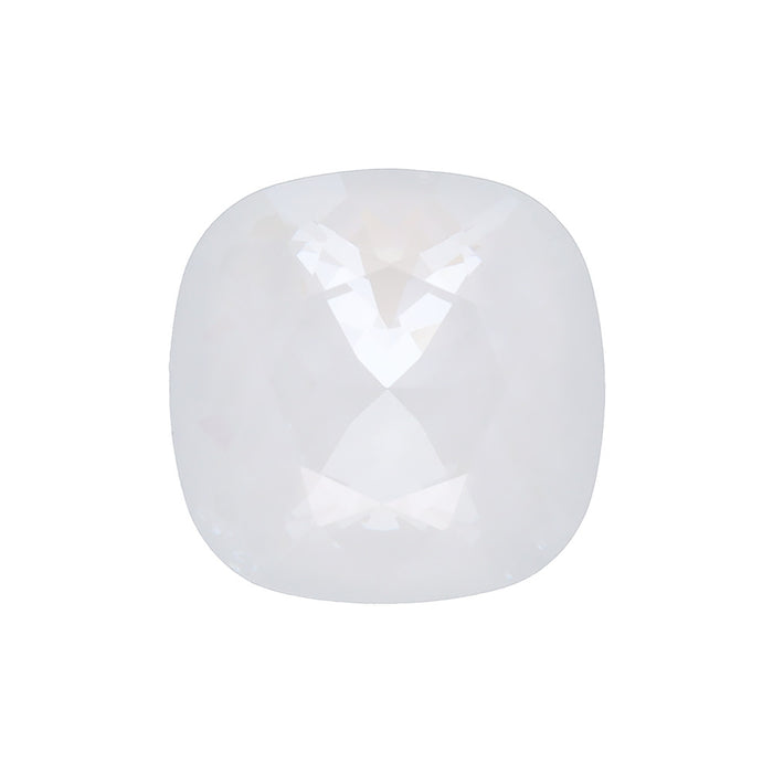PRESTIGE Crystal, #4470 Cushion Fancy Stone 12mm, Crystal Electric White Ignite