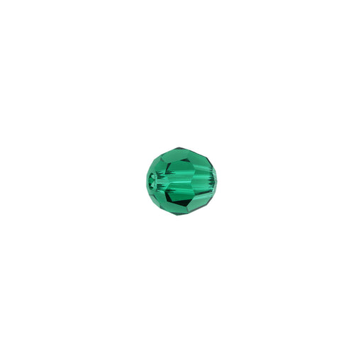 PRESTIGE Crystal, #5000 Swarovski Round Bead 4mm, Majestic Green (1 Piece)