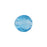 PRESTIGE Crystal, #5034 Daydream Round Bead 8mm Aquamarine (1 Piece)
