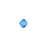PRESTIGE Crystal, #5328 Bicone Bead 4mm Cool Blue (1 Piece)