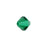PRESTIGE Crystal, #5328 Bicone Bead 6mm, Majestic Green (1 Piece)
