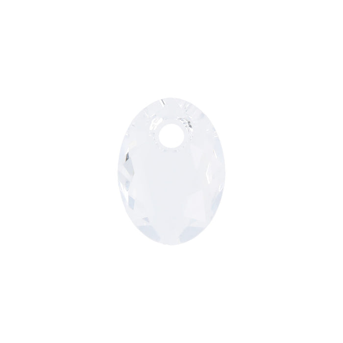 PRESTIGE Crystal, #6438 Elliptic Cut Pendant 9mm, Crystal (1 Piece)