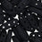 CzechMates Glass, 3-Hole Beam Beads 10x3.5mm, Matte Jet (2.5" Tube)