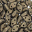 CzechMates Glass, 2-Hole Diamond Beads 4x6mm, 8 Grams, Metallic Suede Gold