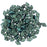 CzechMates Glass, 2-Hole Diamond Beads 4x6mm, 8 Grams, Polychrome Aqua Teal