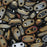CzechMates Glass, 2-Hole Bar Beads 6x2mm, Brown Iris (2.5" Tube)
