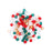 PRESTIGE 5328 4mm Bicone Candy Cane Crystal Designer Bead Blend