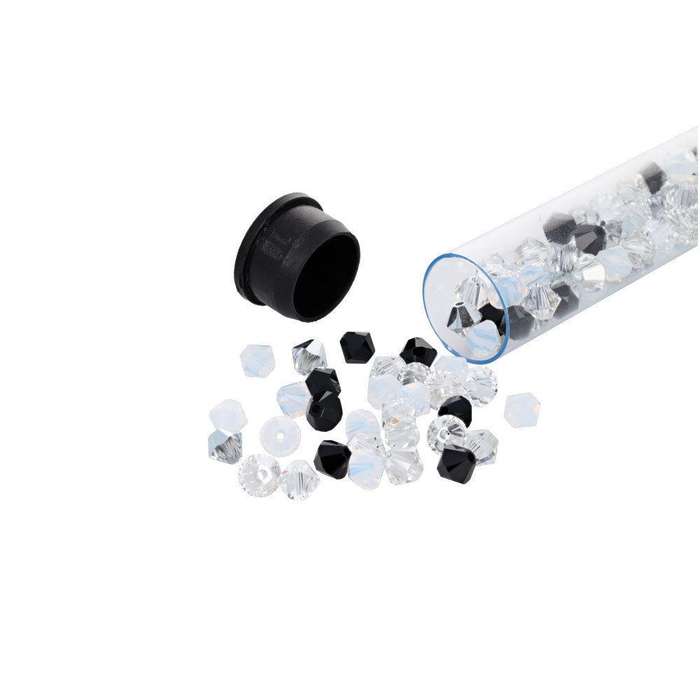 PRESTIGE 5328 4mm Bicone Formal Affair Crystal Designer Bead Blend