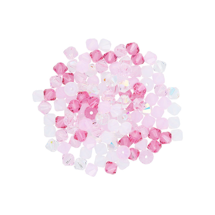 PRESTIGE 5328 4mm Bicone For a Cure Crystal Designer Bead Blend