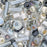 Toho Multi-Shape Glass Beads 'Tenin' Gray/Gold Color Mix 8 Gram Tube