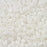 Czech Glass MiniDuo, 2-Hole Beads 2x4mm, Opaque White Luster  (2.5 Inch Tube)