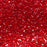 Czech Glass MiniDuo, 2-Hole Beads 2x4mm, Siam Ruby  (2.5 Inch Tube)