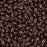 Czech Glass MiniDuo, 2-Hole Beads 2x4mm, Matte Dark Bronze  (2.5 Inch Tube)