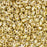 Czech Glass MiniDuo, 2-Hole Beads 2x4mm, Opaque Picasso Luster   (2.5 Inch Tube)
