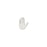 Slider Bead, High Five Emoji 11x9mm, by BB Benbassat, Antiqued Silver Plated (1 Piece)