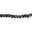 Czech Glass 2 x 3mm Jet with Picasso Finish Roundel Bead (50pc Pack) by Raven's Journey