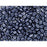 Matubo SuperDuo 2 x 5mm Metalust Steel Blue 2-Hole Seed Bead 2.5-Inch Tube