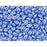Matubo SuperDuo 2 x 5mm Baby Blue Pearl Coat 2-Hole Seed Bead 2.5-Inch Tube