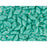 Czech Glass GemDuo, 2-Hole Diamond Shaped Beads 8x5mm, Turquoise  (2.5" Tube)