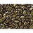 Czech Glass GemDuo, 2-Hole Diamond Shaped Beads 8x5mm, Opaque Olive Bronze Picasso  (2.5" Tube)
