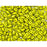 Matubo SuperDuo 2 x 5mm Metalust Matte Yellow Gold 2-Hole Seed Bead 2.5-Inch Tube