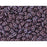 Matubo SuperDuo 2 x 5mm Opaque Amethyst Matte Nebula 2-Hole Seed Bead 2.5-Inch Tube