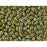 Matubo SuperDuo 2 x 5mm Opaque Yellow Matte Nebula 2-Hole Seed Bead 2.5-Inch Tube