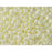 Matubo SuperDuo 2 x 5mm Light Cream Pearl Coat 2-Hole Seed Bead 2.5-Inch Tube