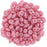 Matubo SuperDuo 2 x 5mm Saturated Pink 2-Hole Seed Bead 2.5-Inch Tube