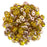 Matubo SuperDuo 2 x 5mm Apollo - Jonquil 2-Hole Seed Bead 2.5-Inch Tube