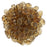 Matubo SuperDuo 2 x 5mm Stone Matte - Smoky Topaz 2-Hole Seed Bead 2.5-Inch Tube