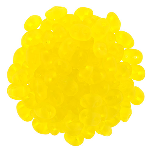 Matubo SuperDuo 2 x 5mm Matte - Jonquil 2-Hole Seed Bead 2.5-Inch Tube