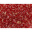 Matubo SuperDuo 2x5mm 2-Hole Marbled Gold Siam Ruby Seed Bead 2.5-Inch Tube
